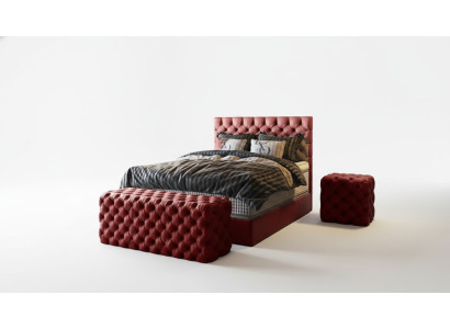 Luxus Bett Boxspringbett Schlafzimmer Betten Design Möbel Samt Matratze Komplett