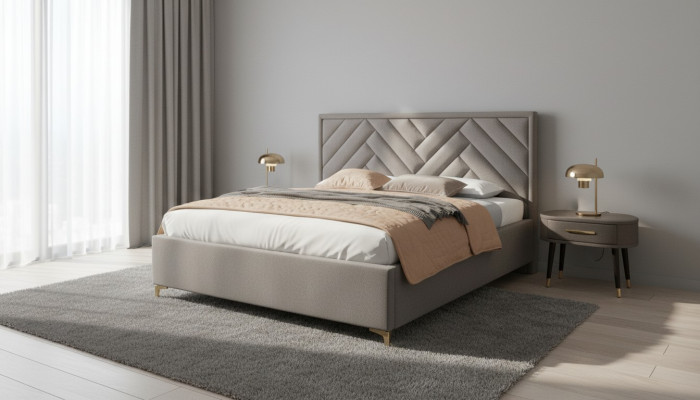 Boxspring Luxus Bett Betten Doppel Möbel Stoff 140 160 180 x 200cm Schlafzimmer