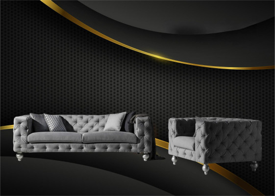 Garnitur Big Set 32 Sitzer Textil Sofa Couch Garnitur Modern Design Wohnzimmer