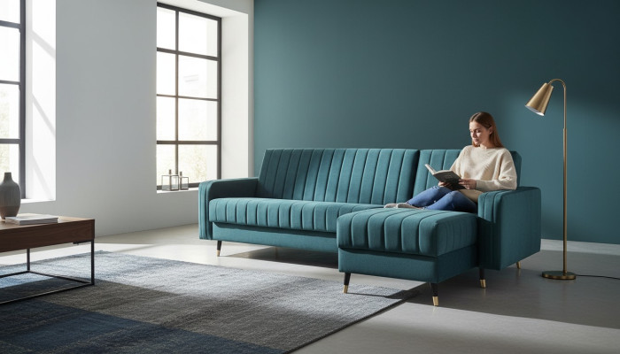 Design Luxus Eckcouch Sofa Couchen Polster Ecke Garnitur Maßfertigung möglich