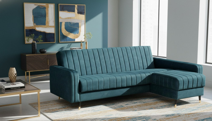 Design Luxus Eckcouch Sofa Couchen Polster Ecke Garnitur Maßfertigung möglich