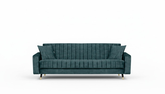 Dreisitzer Stoff Wohnzimmer Rosa Design Sofa Sofas Samt xxl big Polster Couchen