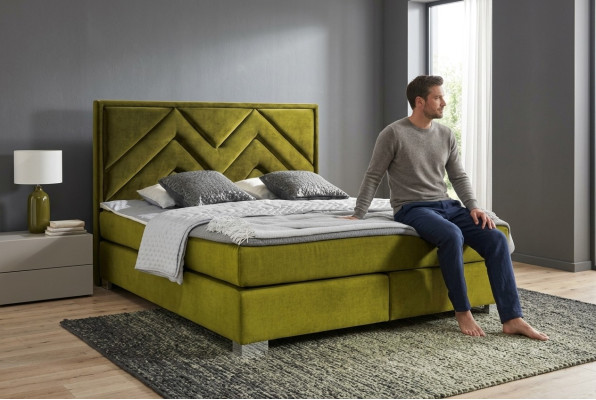 Bett Textil Schlafzimmer Design Möbel Moderne Luxus Betten 160x200 Bettgestell