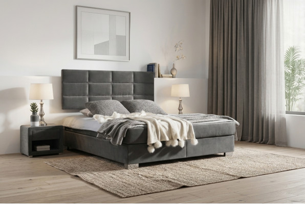 Boxspringbett Doppel Betten luxus Schlafzimmer Designer Doppelbetten 160x200 Neu