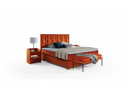 Bett Textil Schlafzimmer Möbel Moderne Betten 140x200 Bettgestell Boxspring Neu
