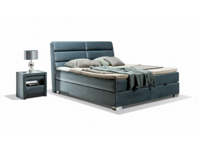 Bett Textil 2x Nachttisch 3 tlg. Schlafzimmer Set Möbel Luxus Modern Betten Neu