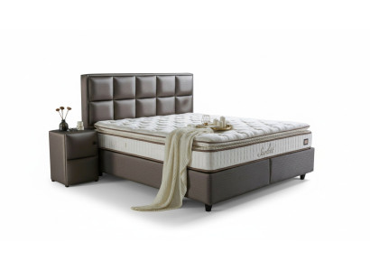 Bett Leder Schlafzimmer Möbel Quality Moderne Betten  Boxspring Neu