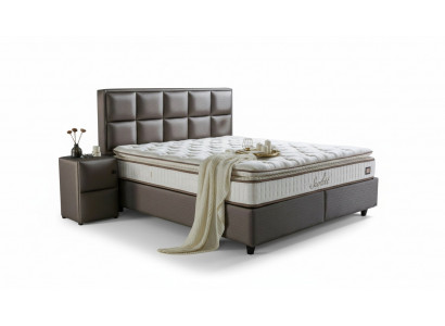 Bett Leder Schlafzimmer Möbel Quality Moderne Betten  Boxspring Neu