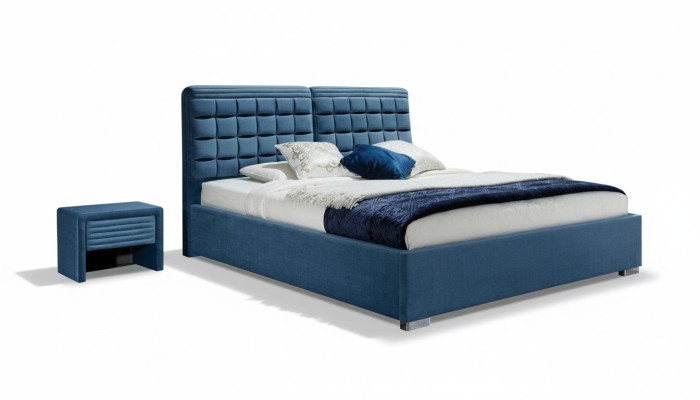 Luxus Boxspring Bett Design Stoff Hotel Betten Schlafzimmer Möbel Doppel
