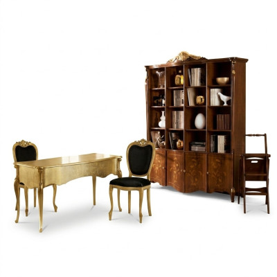 Möbel Klassischer Stil Bücherschrank Design Luxus Schrank Italien Möbel