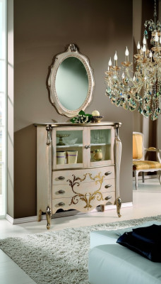 Kommode Sideboard Schrank Regale Italienische Möbel Barock Rokoko Regal Schränke
