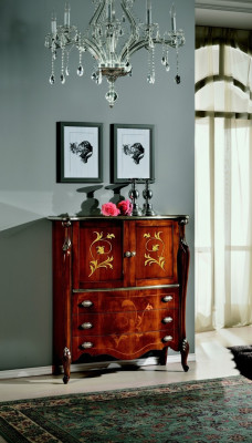 Möbel Holz Stil Barock Schicke Schrank Kommode Schränke Designer Italienische