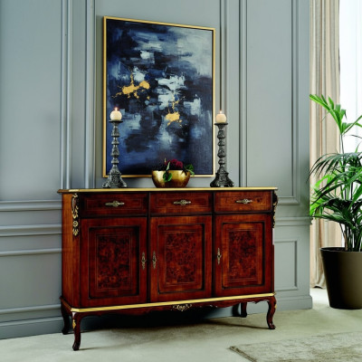Schicke Italienische Möbel Stil Barock Kommode Schrank Schränke Designer
