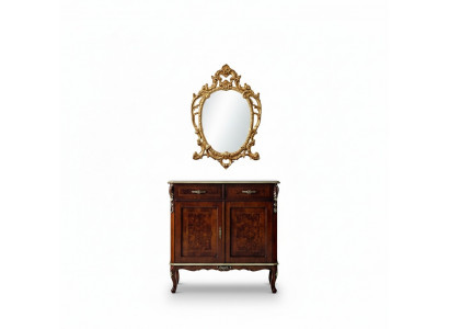 Designer Holz Italienische Möbel Design Möbel Stil Barock 2tlg Kommode