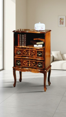 Möbel Holz Stil Barock Braun Kommode Schränke Designer Italienische Möbel