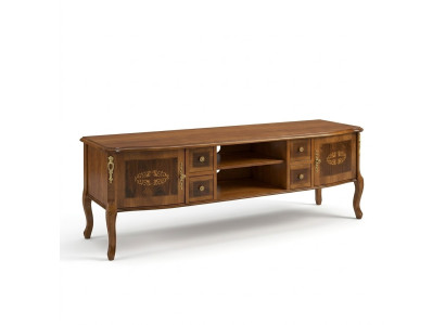 Design Sideboard tv Lowboard rtv Schrank Tisch Wohnzimmer Holz Möbel Barock Stil Neu