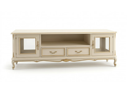 Sideboard tv Lowboard rtv Schrank Tisch Wohnzimmer Holz Möbel Barock Stil Neu