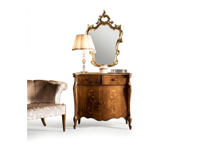 Luxus Italienische Möbel Design Kommode Schrank Braun Holz Möbel Stil