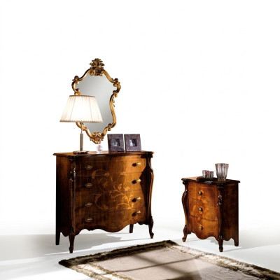 Braun Luxus Italienische Möbel Design Kommode Anrichte Holz Möbel Stil