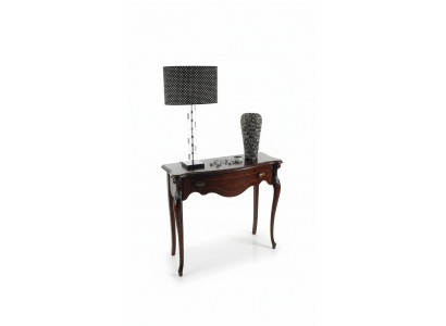 Holz Italienische Möbel Konsolentisch Braun Möbel Stil Barock Design Möbel Neu