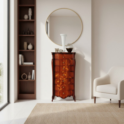 Italienische Möbel Stil Baroco Luxus Kommode Schrank Schränke Designer