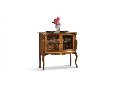 Luxus Italienische Möbel Anrichte Vitrine Stil Barock Schrank Sideboard Lowboard