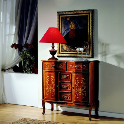 Luxus Kommode Barock Kommoden Design Schränke Holz Italienische Möbel