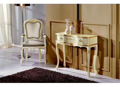 Braun Holz Italienische Möbel Konsolentisch Möbel Stil Barock Design Konsolen