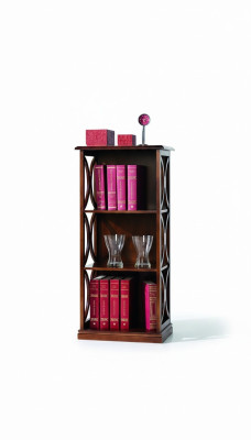 Bücher Schrank Schränke Luxus Holz Möbel Wohnzimmer Einrichtung