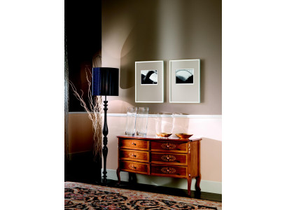 Italienische Holz Kommode Barock Stil Sideboard Kommoden Klassische Möbel Neu