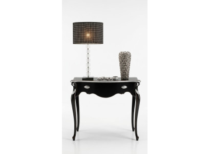Konsolentisch Schwarze Konsole Design Italienische Möbel Barock Holz