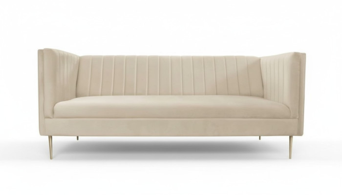 Luxus Grün Chesterfield Dreisitzer Polster Möbel Hotel Wohnzimmer Praxis Samt