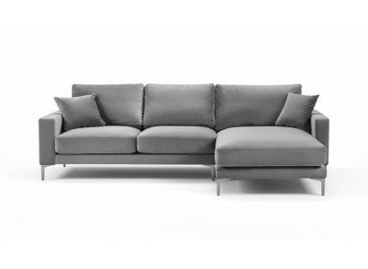 Wohnzimmer Ecksofa Grau xxl Big Kreative Möbel Textill Stoff Chesterfield Sofas