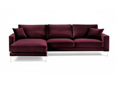Rot Burgund Ecksofa Design Couchen Polster Sofa Sofas Italienische Möbel Design