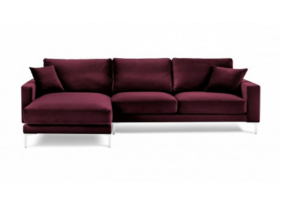 Rot Burgund Ecksofa Design Couchen Polster Sofa Sofas Italienische Möbel Design