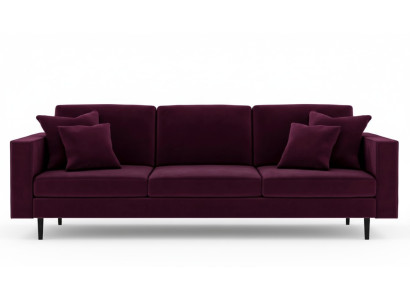 Bordaux Weinrot Stoff Wohnzimmer Sofas Italienische Möbel Design Couchen Polster