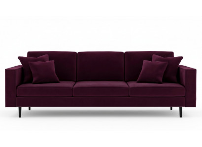 Bordaux Weinrot Stoff Wohnzimmer Sofas Italienische Möbel Design Couchen Polster