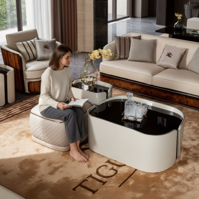 Couchtisch Tische Modern Kreative Wohnzimmer Design Möbel Holz Luxus Neu Tisch
