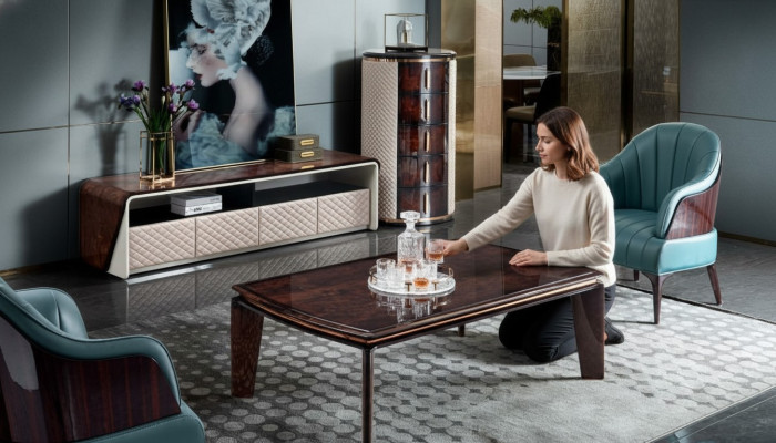 Couchtisch Unterschrank Kommode Luxus Sofas Holz Design Möbel Wohnzimmer Couchen