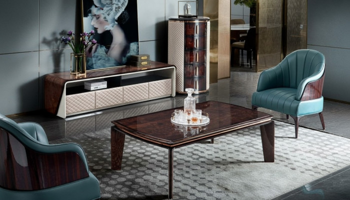 Couchtisch Unterschrank Kommode Luxus Sofas Holz Design Möbel Wohnzimmer Couchen