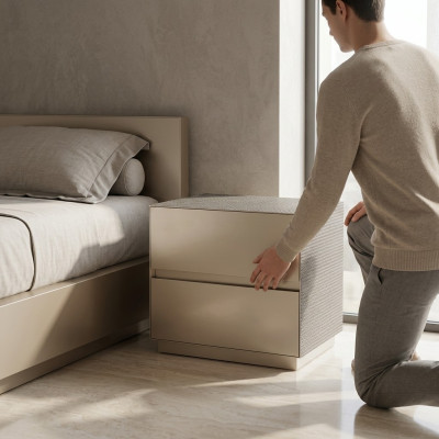 Nachttisch Modern Design Möbel Holz Luxus Konsolen Beistell Tische Schlafzimmer