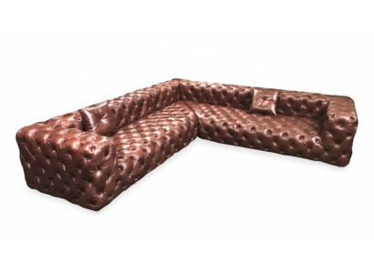 Ecksofa Sofa Couch Wohnlandschaft Eckgarnitur Sofas Couchen Chesterfield Möbel