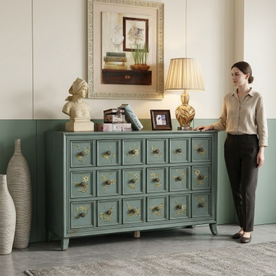 Apotheken Schrank Regal Kommode Sideboard Kommoden Regale Schubladen