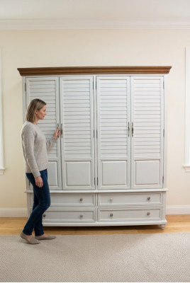Kleiderschrank Garderobe Holz Schrank Schränke Holz Möbel Design Schlafzimmer
