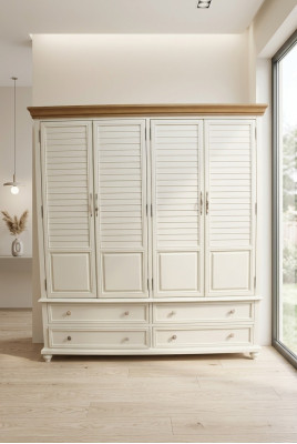 Kleiderschrank Garderobe Holz Schrank Schränke Holz Möbel Design Schlafzimmer