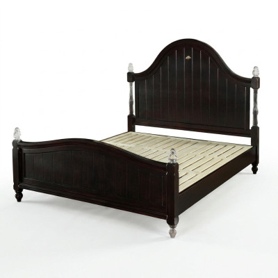 Designer Bett Landhaus Holz Hotel Metall Betten Doppel Schlaf Zimmer Holz möbel