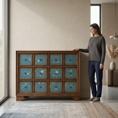 Kommode Sideboard Schrank Möbel Kommoden Echtholz Schränke Wohnzimmer
