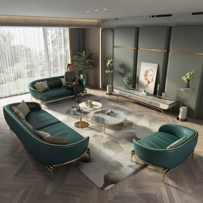 Sofagarnitur 321 Sitzer Set Design Polster Sofa Couchen Couch Modern