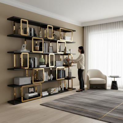 Designer Schrank Trenn Wand Regale Wohn Zimmer Schränke System Büro Möbel 