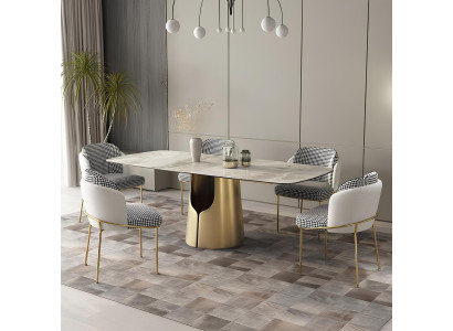 Moderner Esstisch Tisch Holz Tische 180x90cm Esszimmer Made in Italy Design Neu